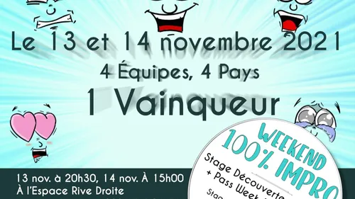 Du théâtre d'improvisation ce week-end à Turckheim grâce à...